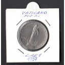 1937 - 1 lira Vaticano Pio XI Vergine Maria Spl